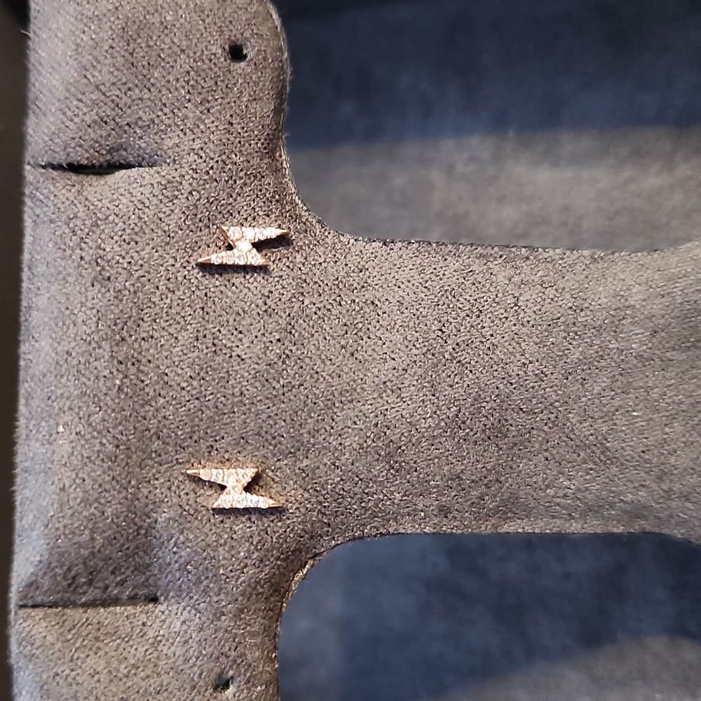 Ef Collection Lightning Bolt Earrings - image 2